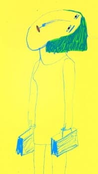 A Woman in a Fashion Building A Woman in a Fashion Building
